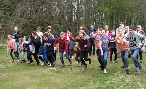 Egg Rolling